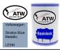 Preview: Volkswagen, Stratos Blue Metallic, LE5M: 500ml Lackdose, von ATW Autoteile West.